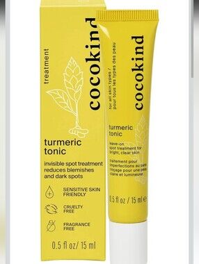 Cocokind Tumeric Tonic Leave On Spot Treatment. NIP.